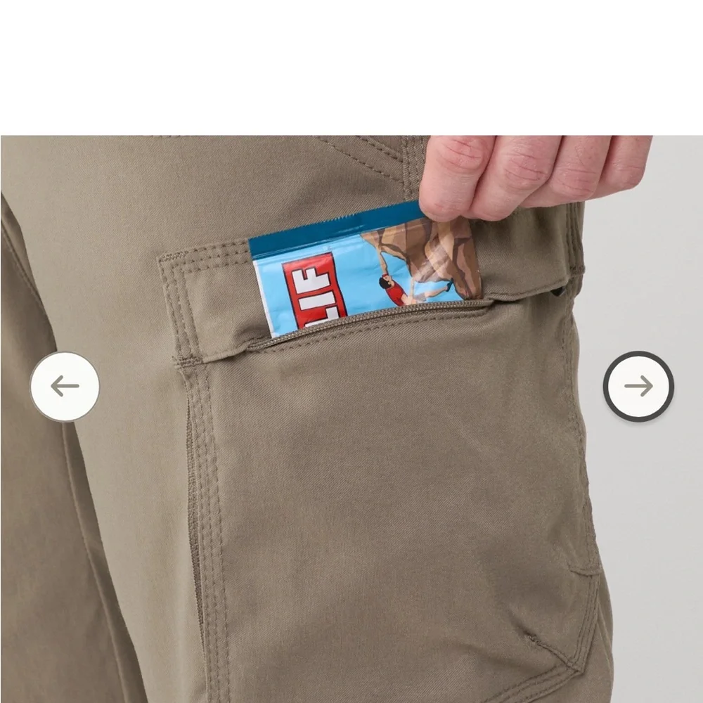 PrAna Stretch Zion Standard Pants size Large (36x32 long). Great condition. - Picture 3 of 8